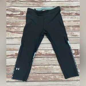 Under Armour Compression Heatgear Womens Leggings Size M Black